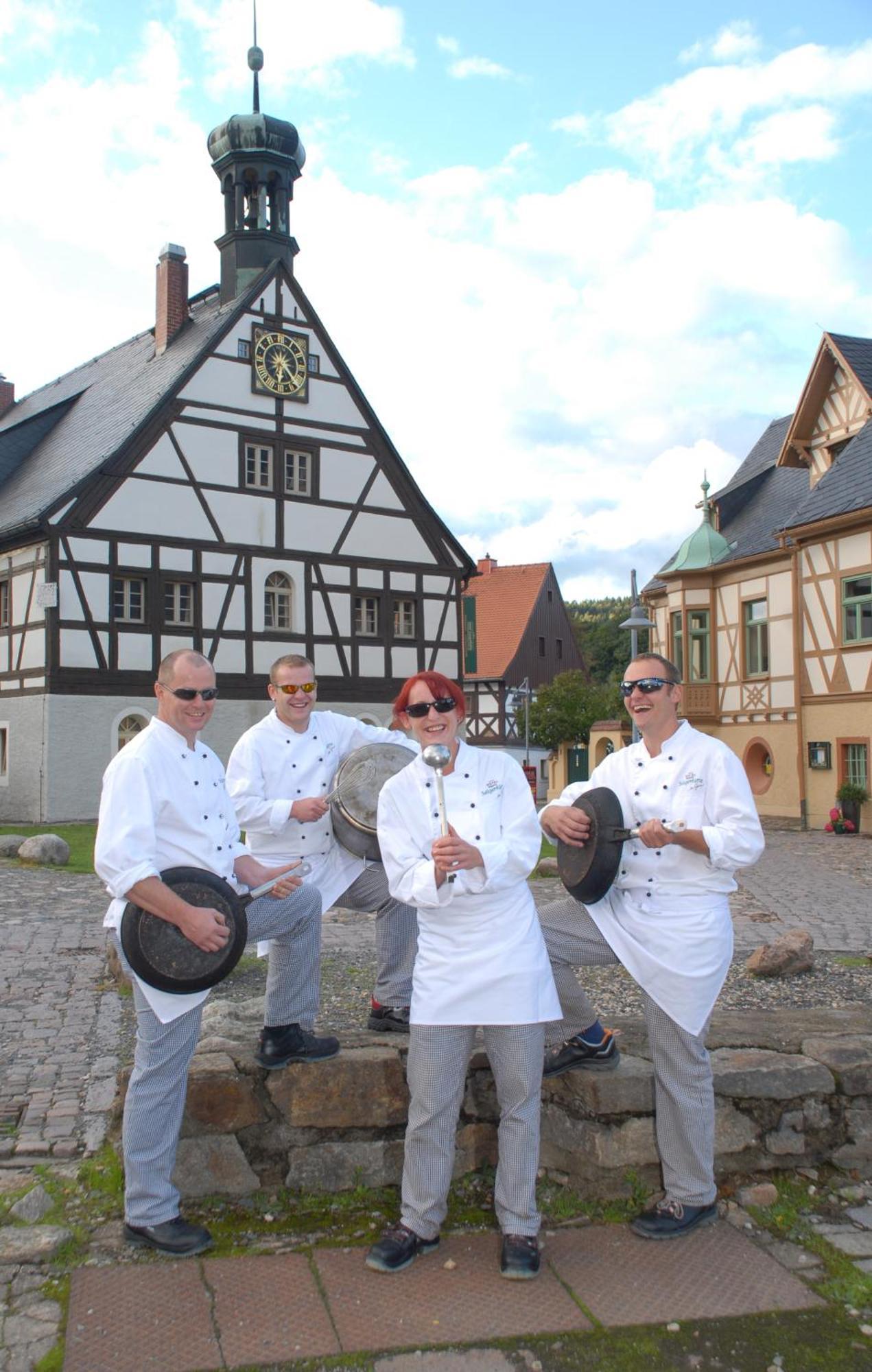 Hotel Saigerhuette Olbernhau Exteriör bild